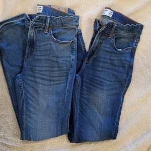 abercrombie kids boy's jeans (2 pairs)